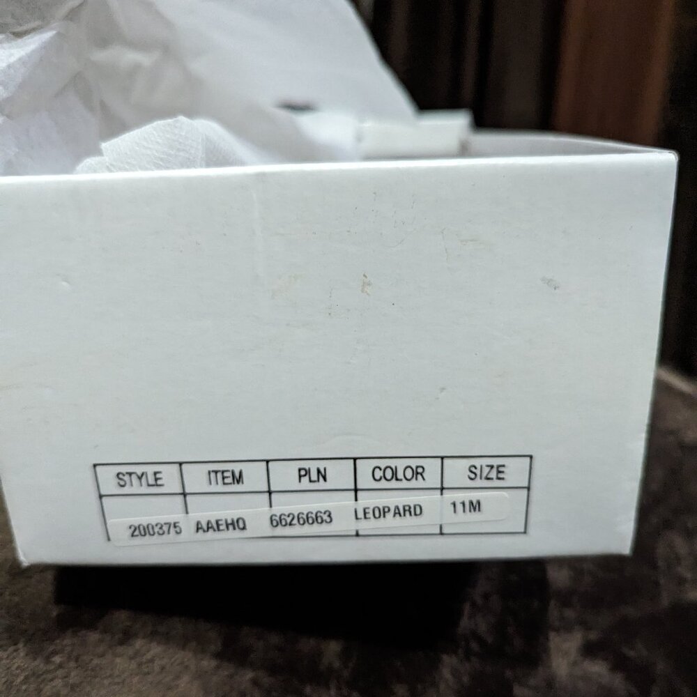 Leopard print moccasins